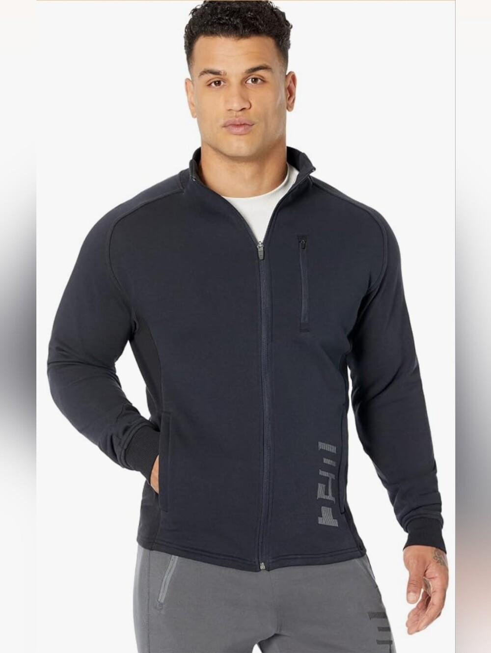 UFC Ultimate Fighting  Championship Long Sleeve Full Zip Jacket
